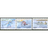 2016, 0,75-39,00. Sport i Grønland I. AFA nr. 732-34 postfrisk  stemplet FDC