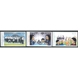 2016. 0,25-36,50 kr. Grønland under 2. Verdenskrig. AFA nr. 740-42 ** postfrisk  stemplet FDC