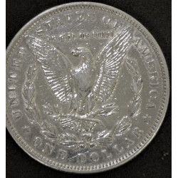 USA. 1886. Morgan Silver dollar Ag.