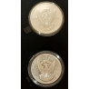 SUDAN, SILVER, 2½ og 5 pound, 1976, PROOF, i tilhørende æske,