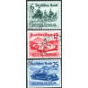 Rige. 1939. Automobiludstilling. AFA nr. 681-83 **    stemplet (o)