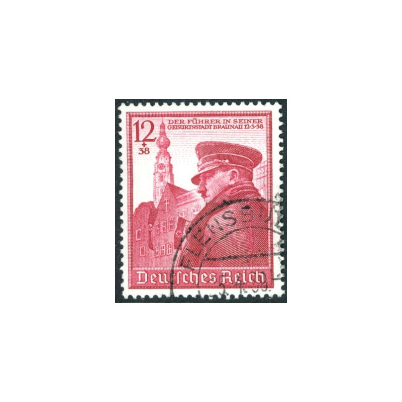 Rige. 1939. Hilters 50-års fødselsdag. AFA nr. 686 **   stemplet (o)