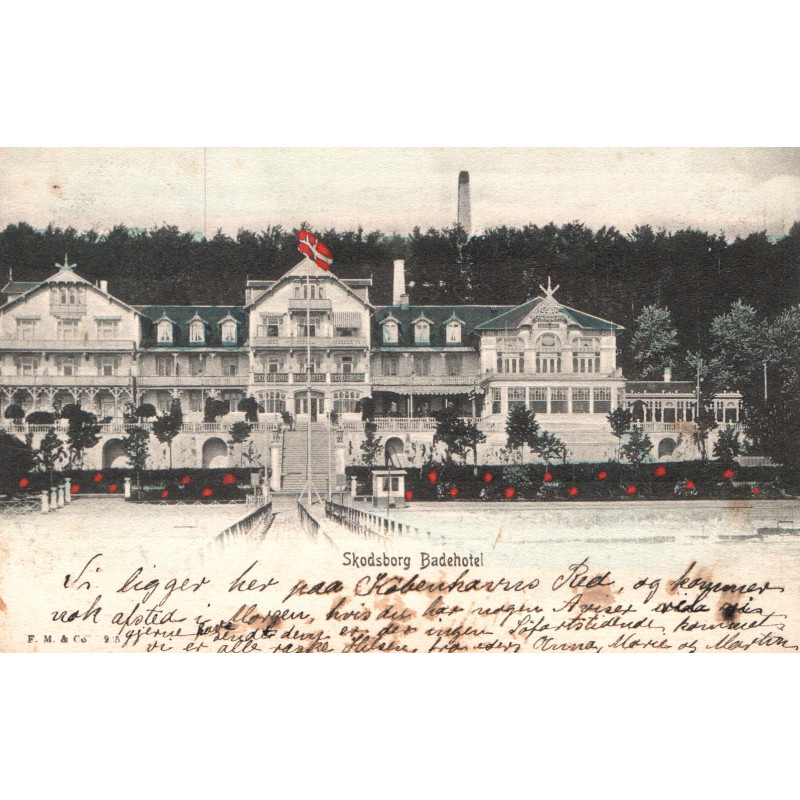 Skodsborg Badehotel, brugt (UPU)