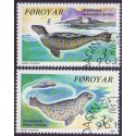 Færøerne 1992. Sæler AFA 229-30 komplet postfrisk