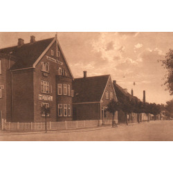 Vordingborg. Boulevarden med Jernbane Hotellet, ubrugt (Svale)