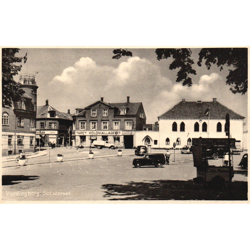 Vordingborg. Slotstorvet, ubrugt (Thunes)