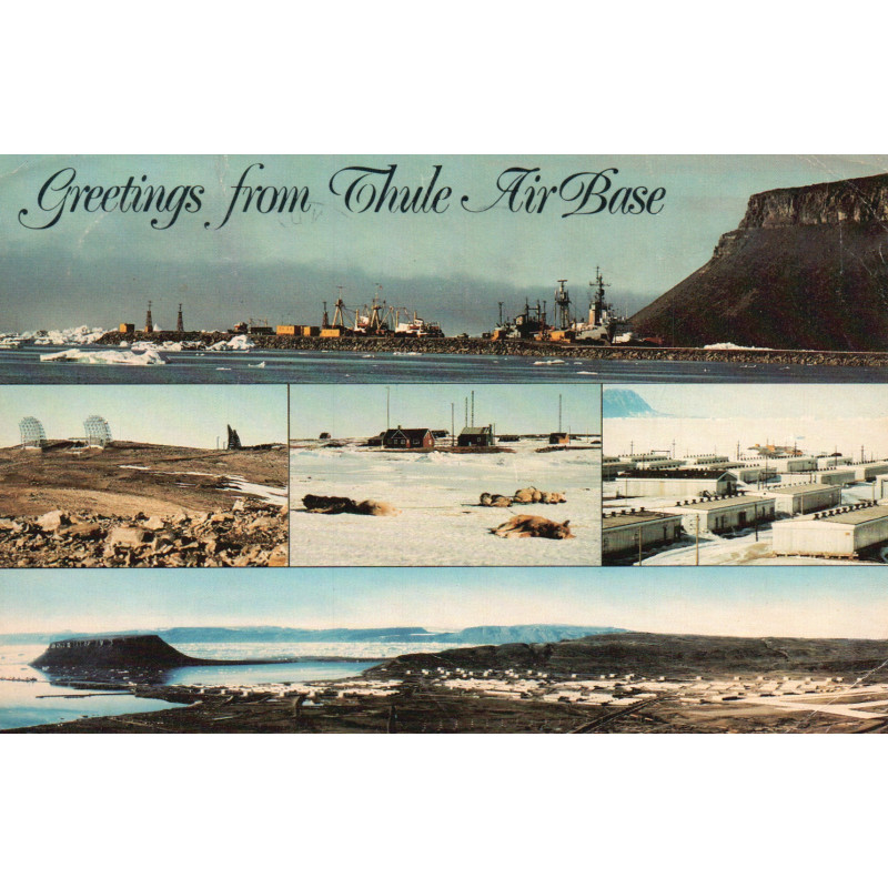 Grønland. Greetings from Thule Air Base, brugt (Muller)