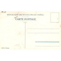 Brazil. Frimærkepostkort/Stamp postcard, Ottmar Zieher, ubrugt