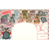 Dahomey. Frimærkepostkort/Stamp postcard, Ottmar Zieher, ubrugt