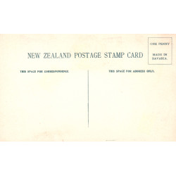 New Zealand. Frimærkepostkort/Stamp postcard, Ottmar Zieher, ubrugt