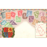 Cape of Good Hope. Frimærkepostkort/Stamp postcard, Ottmar Zieher, ubrugt