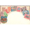 Mexico. Frimærkepostkort/Stamp postcard, Ottmar Zieher, ubrugt