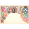 Greece. Frimærkepostkort/Stamp postcard, Ottmar Zieher, ubrugt