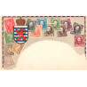 Luxembourg. Frimærkepostkort/Stamp postcard, Ottmar Zieher, ubrugt