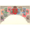 Bulgaria. Frimærkepostkort/Stamp postcard, Ottmar Zieher, ubrugt