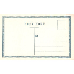 Denmark. Frimærkepostkort/Stamp postcard, Ottmar Zieher, ubrugt