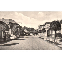 Hobro. Jernbanegade, ubrugt, (Olsen)