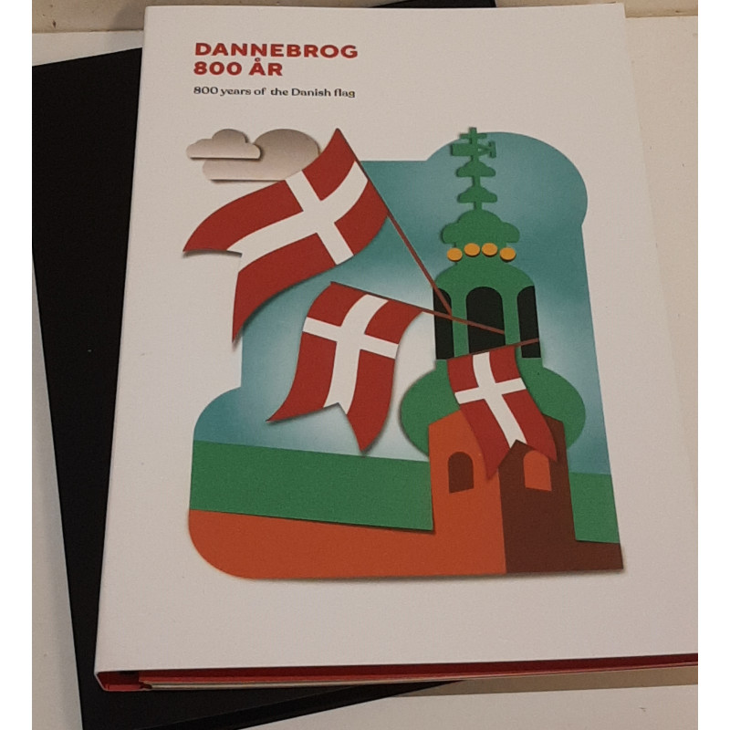 Dannebrog 800 år, AFA PRH17, komplet ** Stemplet FDC