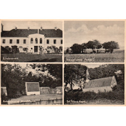 Præstø. 4 fotos fra, ubrugt (Papirgaarden)