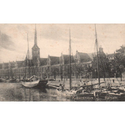 København. Børsen med skibe, brugt (Flor)