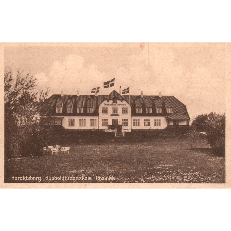 Roskilde. Haraldsborg Husholdningsskole, brugt (Schwencke)