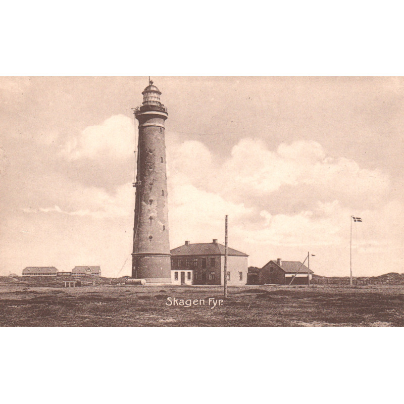 Skagen. Fyr, ubrugt (Schjeldes)