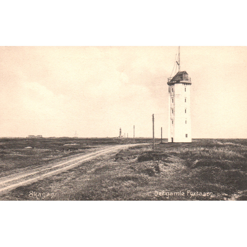 Skagen. Det gamle Fyrtaarn, ubrugt (Schjeldes)