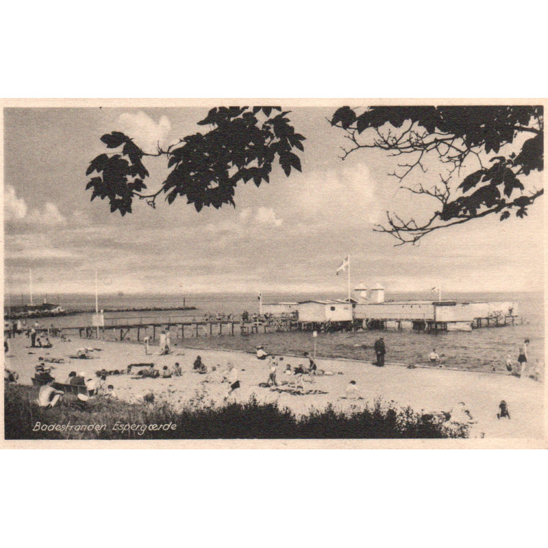 Espergærde. Badestranden, ubrugt (boghandel)