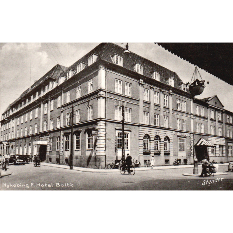Nykøbing F. Hotel Baltic, ubrugt (Stenders)