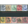 Rige. 1900. 2-80 pf. Reichpost, AFA nr. 53-62 (o)                                           **/(o)