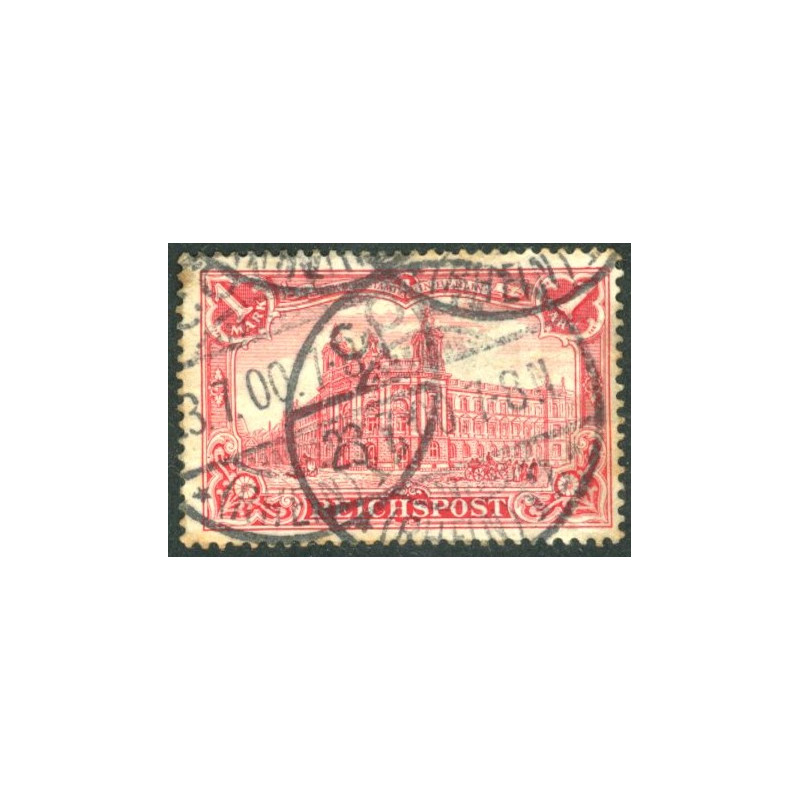 Rige. 1900. 1 mk. Reichpost, AFA nr. 63 **                                               **/(o)