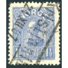 Norge. 1907. Haakon VII, 1.50 kr. AFA nr. 68 **  Postfrisk ubrugt stemplet st.