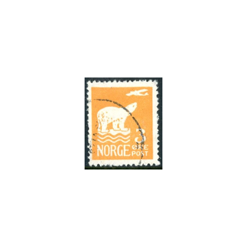 Norge. 1925. Amundsen Polflyvning. 3 Øre. AFA nr. 108 **