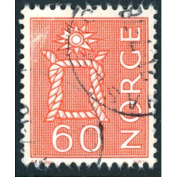 Norge. 1975. Farveændringer. i ny gravering  AFA nr. 538Fa  **  stemplet postfrisk FDC
