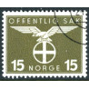 Norge. Tjenste. 1944. 15 Øre. AFA nr. 44 **    / st.