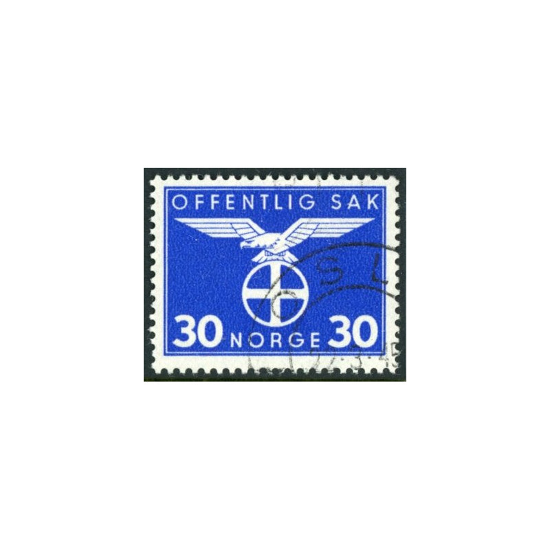 Norge. Tjenste. 1944. 30 Øre. AFA nr. 47 **    / st.