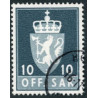 Norge. Tjenste. 1968-75. 10 Øre. AFA nr. 69F **             / st.