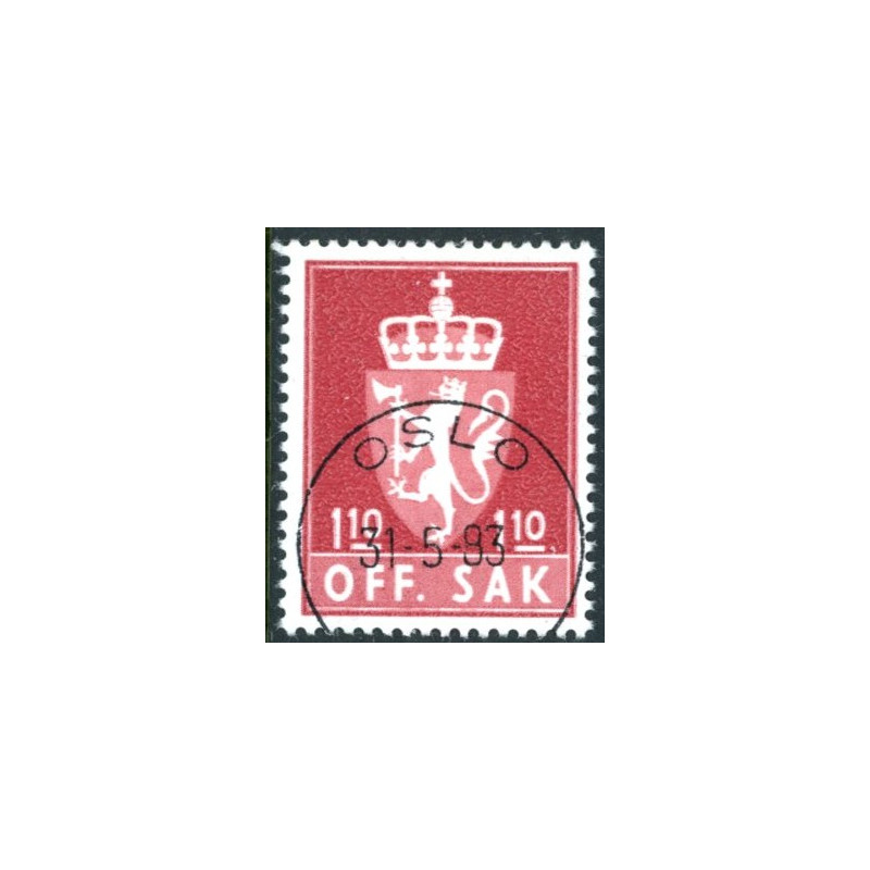 Norge. Tjenste. 1969-75. 1,10 kr. AFA nr. 98 **      / st.
