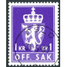 Norge. Tjenste. 1976-82. 1 kr. AFA nr. 109 **     / st.