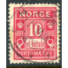 Norge. Portomærke. 1889-93.  10 Øre rød, AFA nr 3 **                               (o)