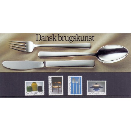 Souvenirmappe. 1991. Dansk Brugskunst. AFA nr. SM 5