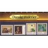 Souvenirmappe.1991. Danske malerier. AFA nr. SM 6