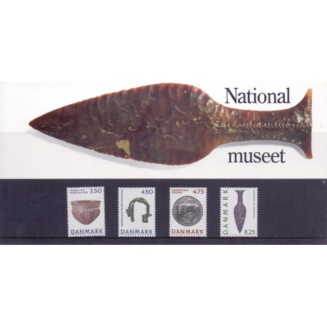 Souvenirmappe.1992. National museet. AFA nr. SM 7