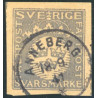 Feltpostmærke. 1940 blå/gråbrunt papir. AFA nr. 4A ** (0)