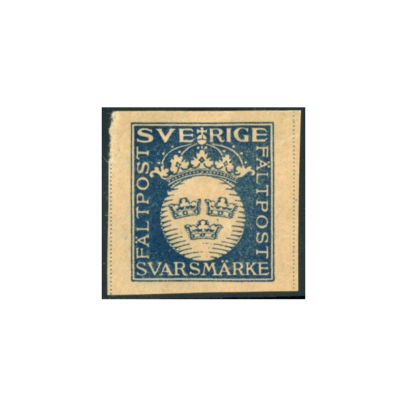 Feltpostmærke. 1940 blå AFA nr. 5B **                (0)