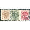 Sverige. Tjeneste 1918-19. 3-12 øre. AFA nr. 42-44 **   **, (o)