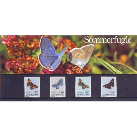 Souvenirmappe. 1993. Sommerfugle. AFA nr. SM 10