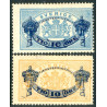 Sverige. Tjeneste 1889. Provisorier, AFA nr 12-13 *     **, (o)