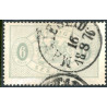 Sverige. Tjenste 1874. 6 Øre Grå, AFA nr 4b *             , **, (o)