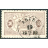 Sverige. Tjenste 1874. 30 Øre brun, AFA nr 9 *          , **, (o)